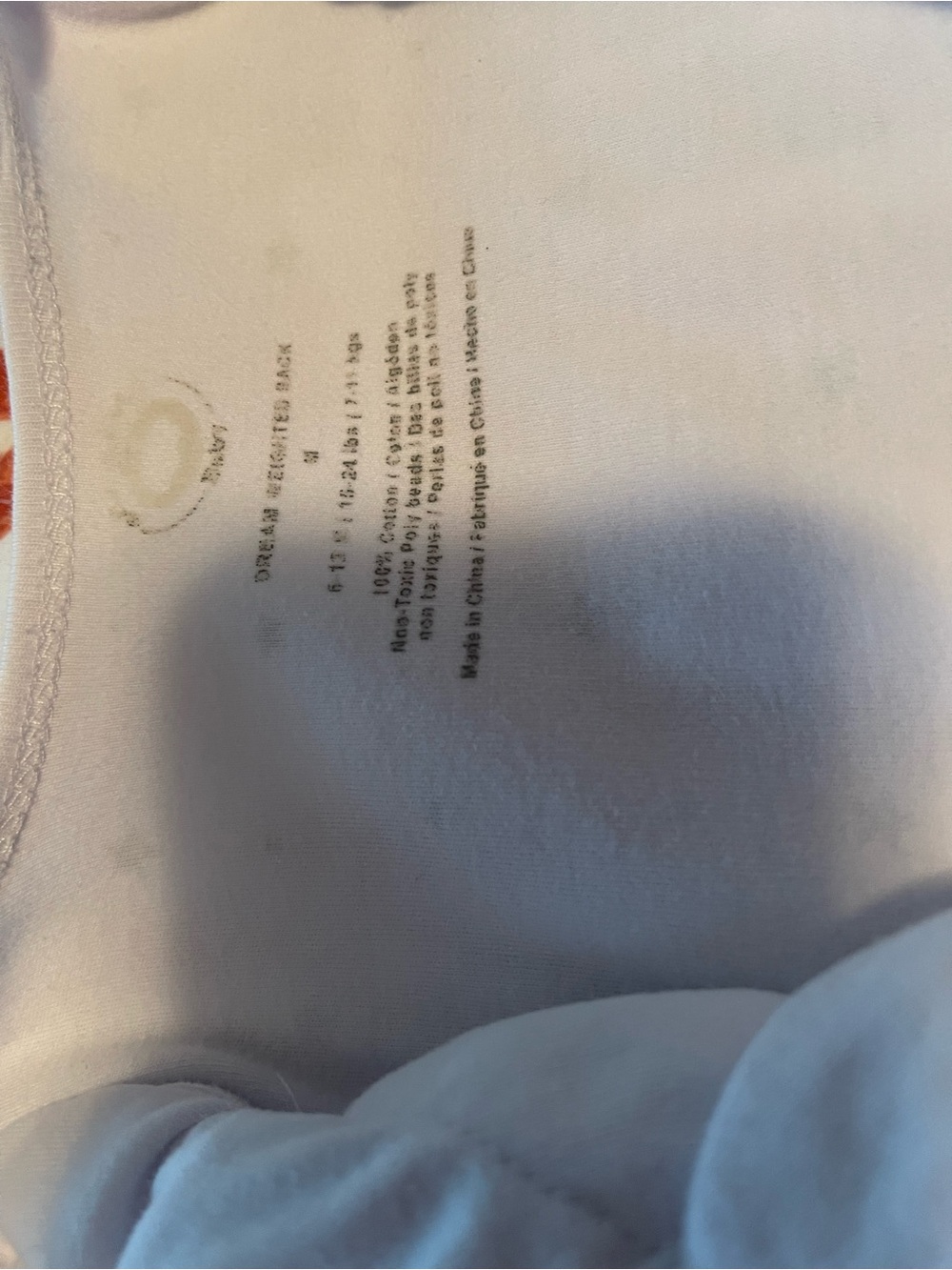Dreamland, Baby Weighted Sleep Sack with Star Print - Picture 2 of 5